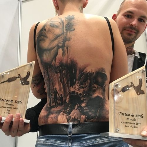 Oli - Tattoo & Style - Hameln Convention 2017 - Big 1. Platz & Best of Show